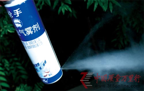 槍手殺蟲(chóng)劑漏氣 熏得用戶(hù)喊頭疼